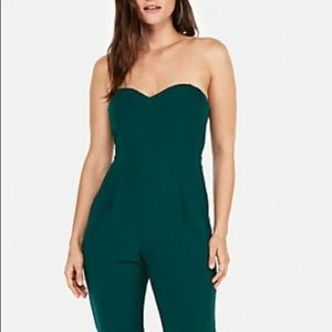 NWT Strapless Sweetheart Neck Jumpsuit